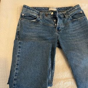 We the free - low rise blue jeans
